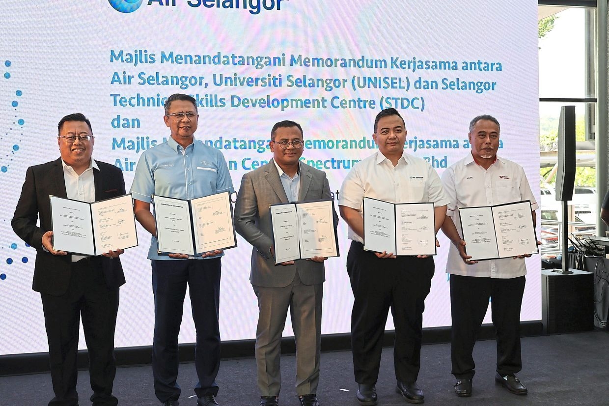 Fortifying Selangor's water security, boosting skills