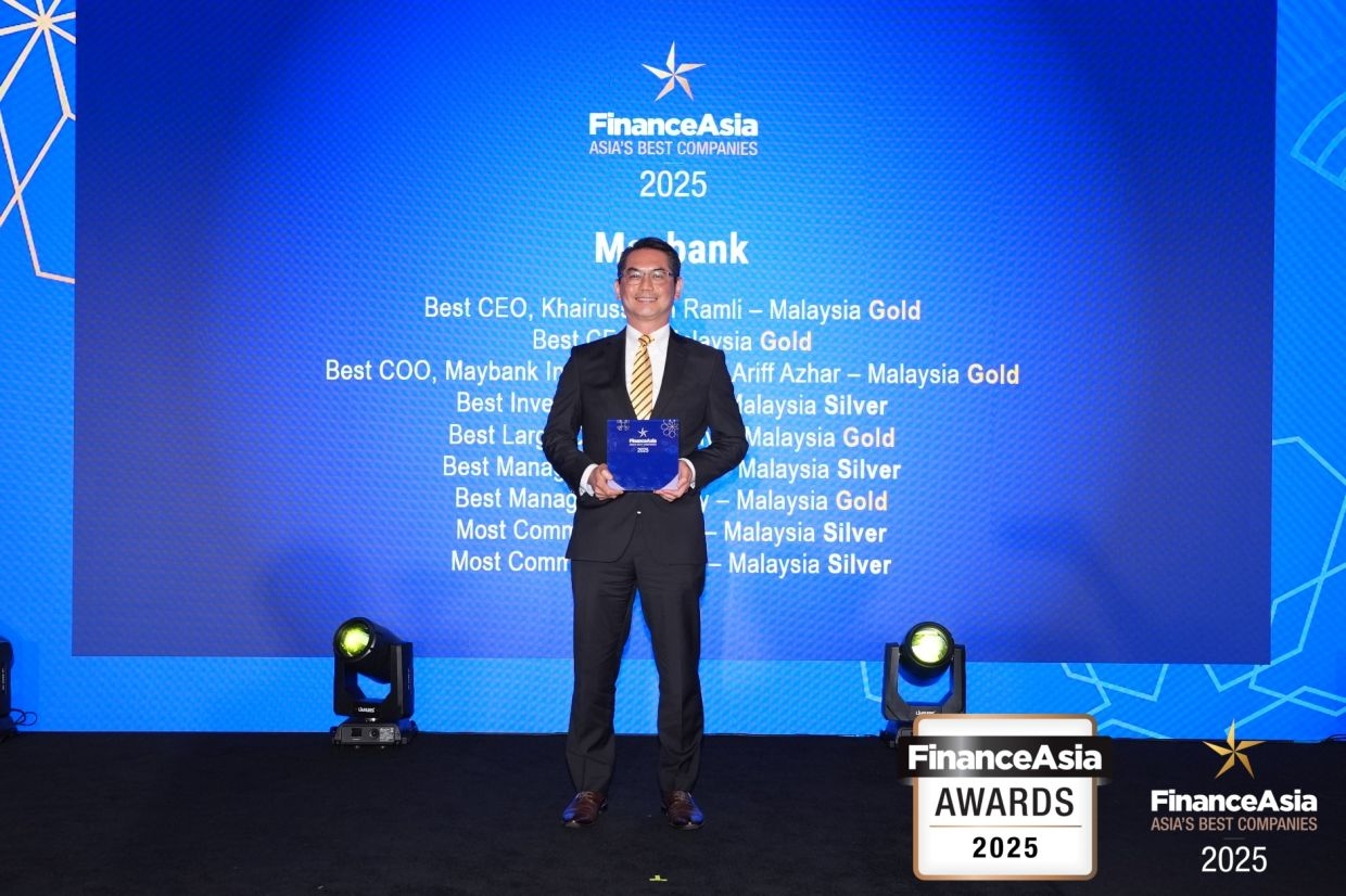 Maybank wins multiple top honours at FinanceAsia Awards 2025