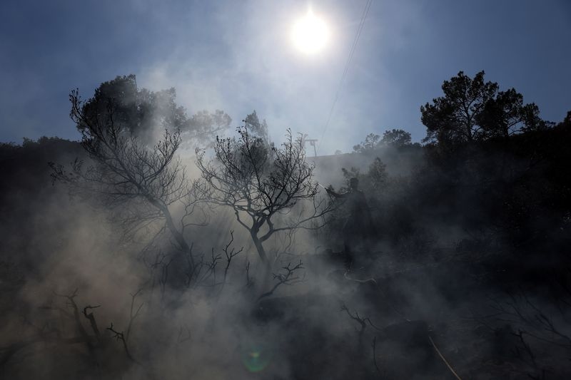 Greece battles wildfire on Crete for a third day as temperatures rise