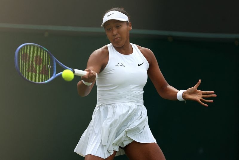Tennis-Osaka starts strong but slips as Pavlyuchenkova turns tide