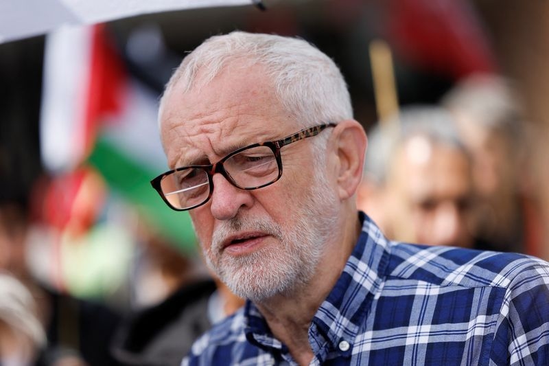 Former UK Labour leader Jeremy Corbyn in talks to start new political party