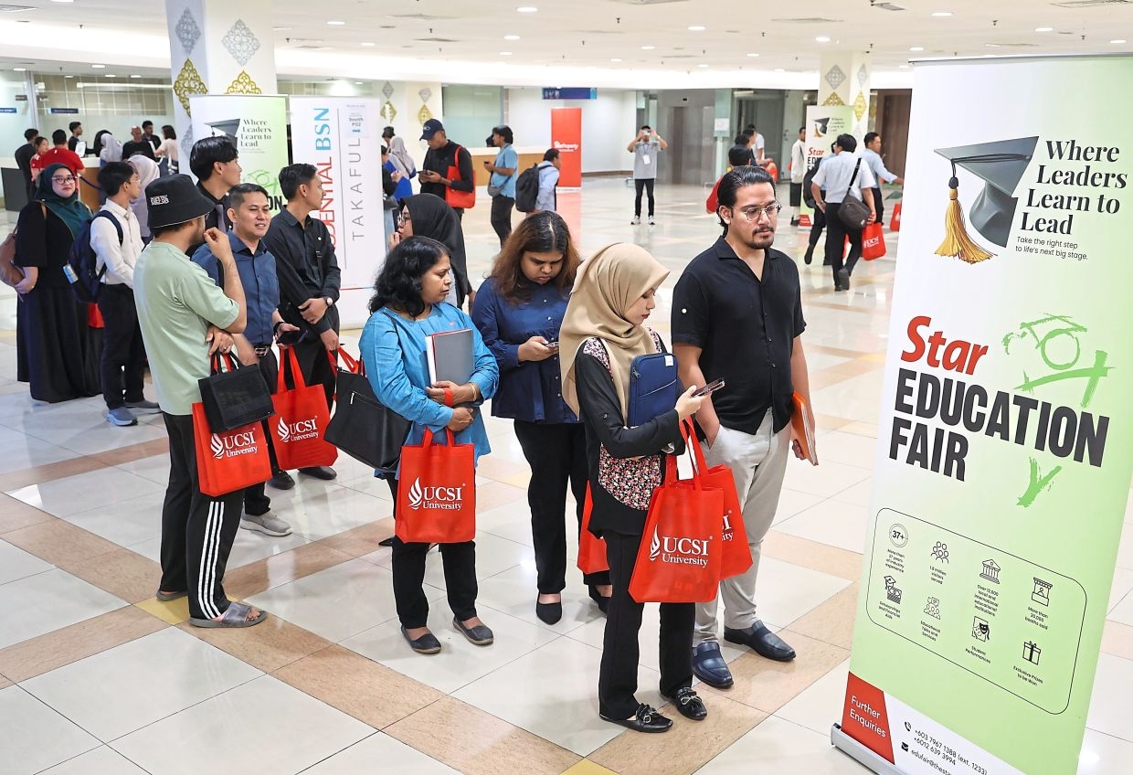 Johoreans flock to education fair