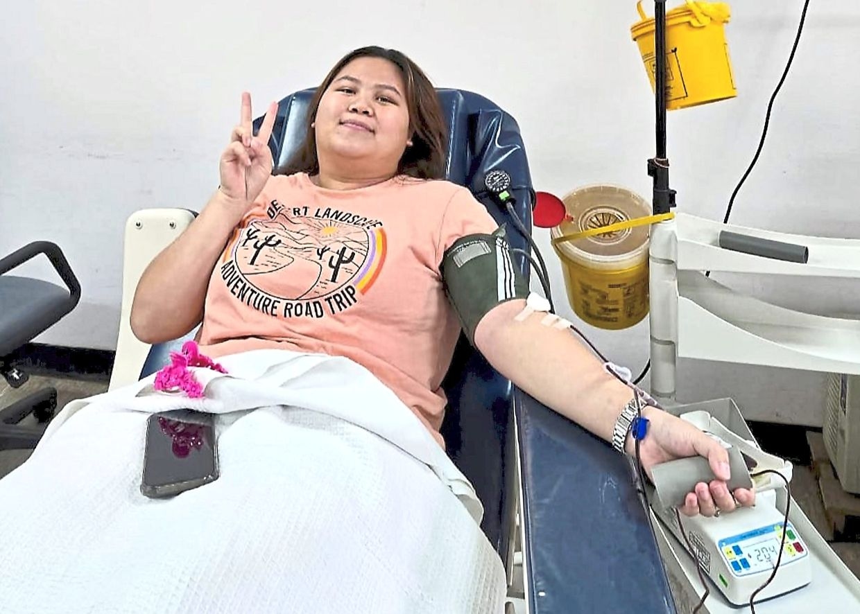 Rare gift saves patient's life