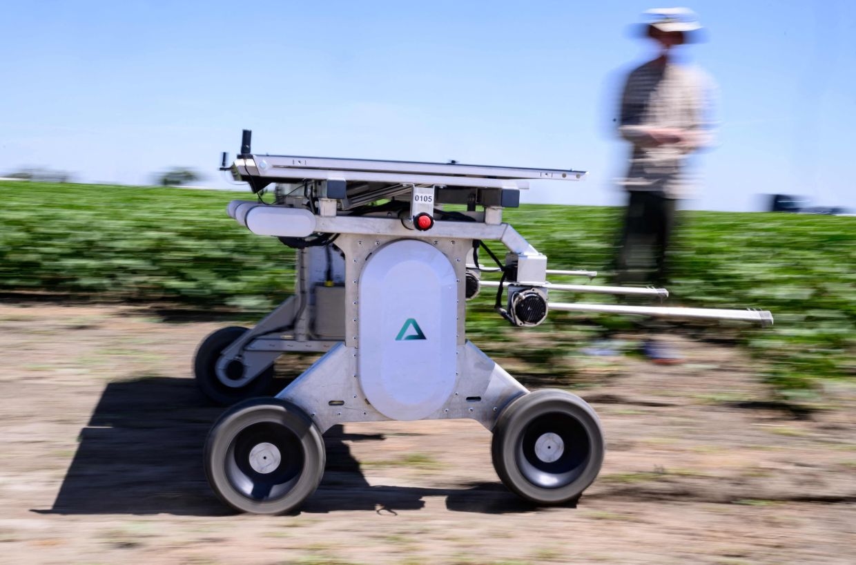 AI robots fill in for weed killers and farm hands