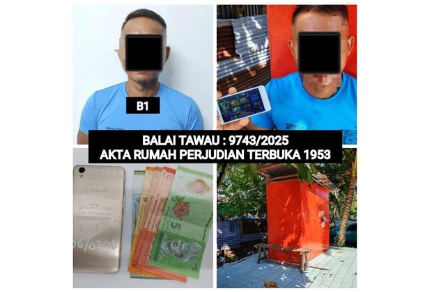 Bookie nabbed in Tawau online gambling bust