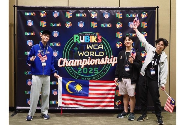 Malaysian trio makes mark at World Rubik's Championship in Seattle