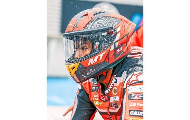 Spirit intact as Hakim battles on after Junior GP setback