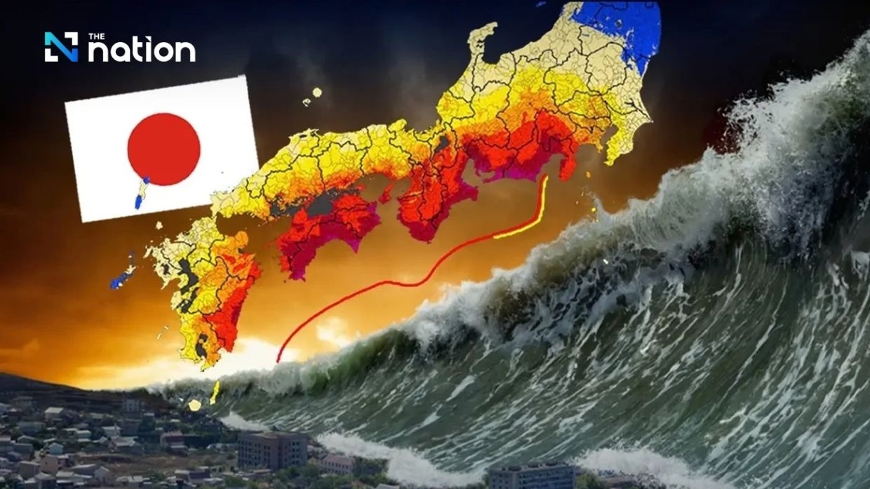 Japan alerts on megathrust earthquake amid rising Nankai Trough seismic activity