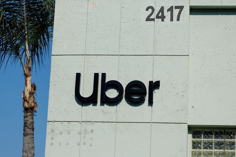 Olympics-Uber named official rideshare, delivery partner for Los Angeles Games