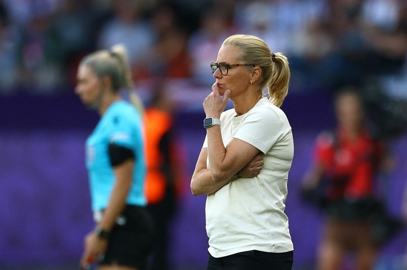Soccer-England coach Wiegman proud of her team's bouncebackability
