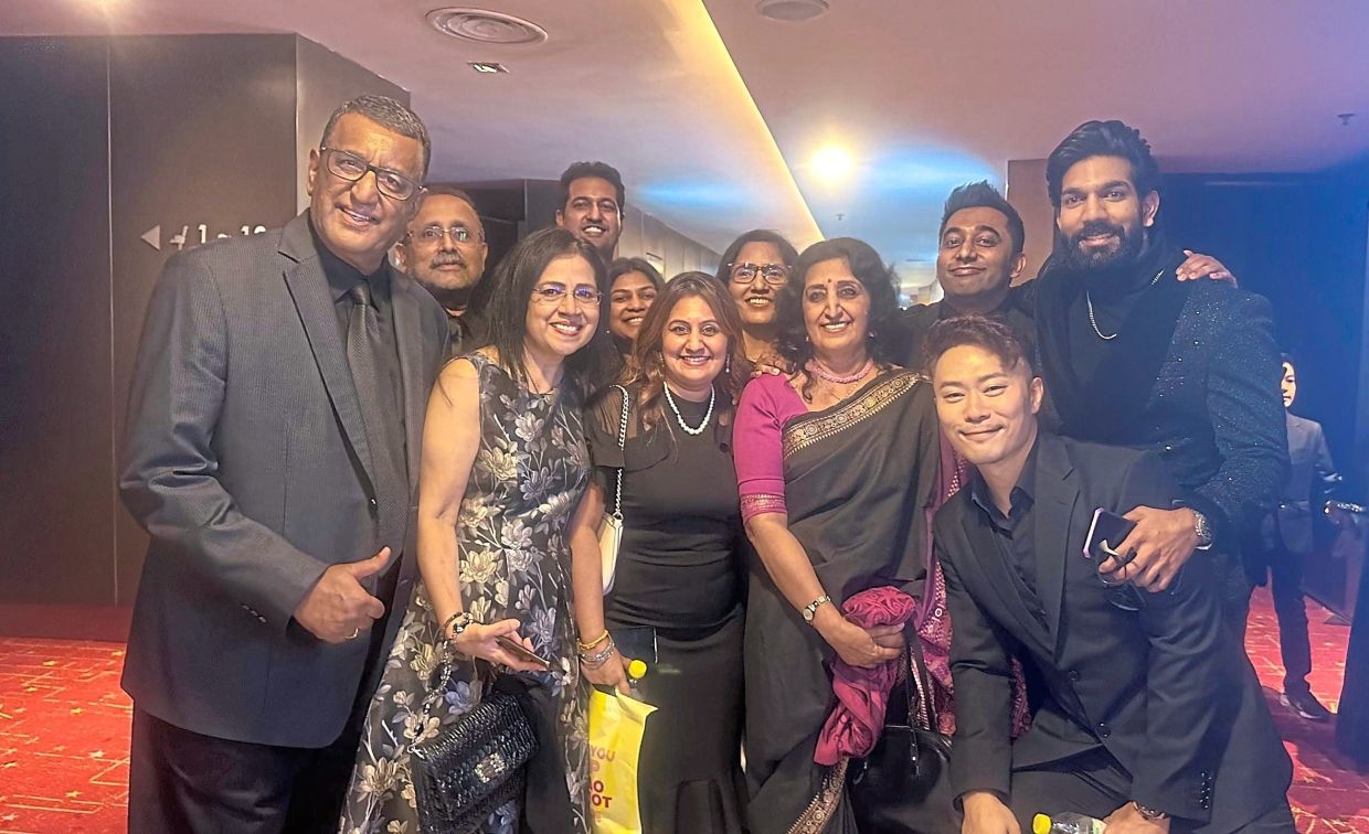 Heart And Soul: Proud aunt goes for director's blockbuster premiere debut