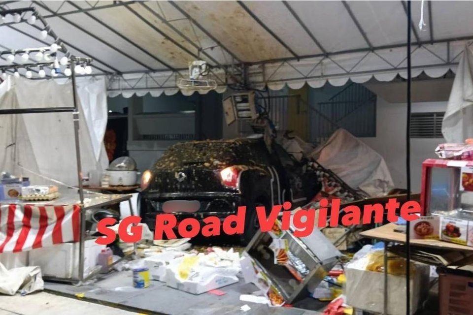 Singapore: Driver arrested after elderly woman dies in car crash at Geylang pasar malam