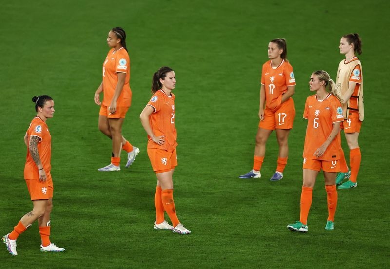 Soccer-Disappointed Dutch come up short as they exit Women's Euros