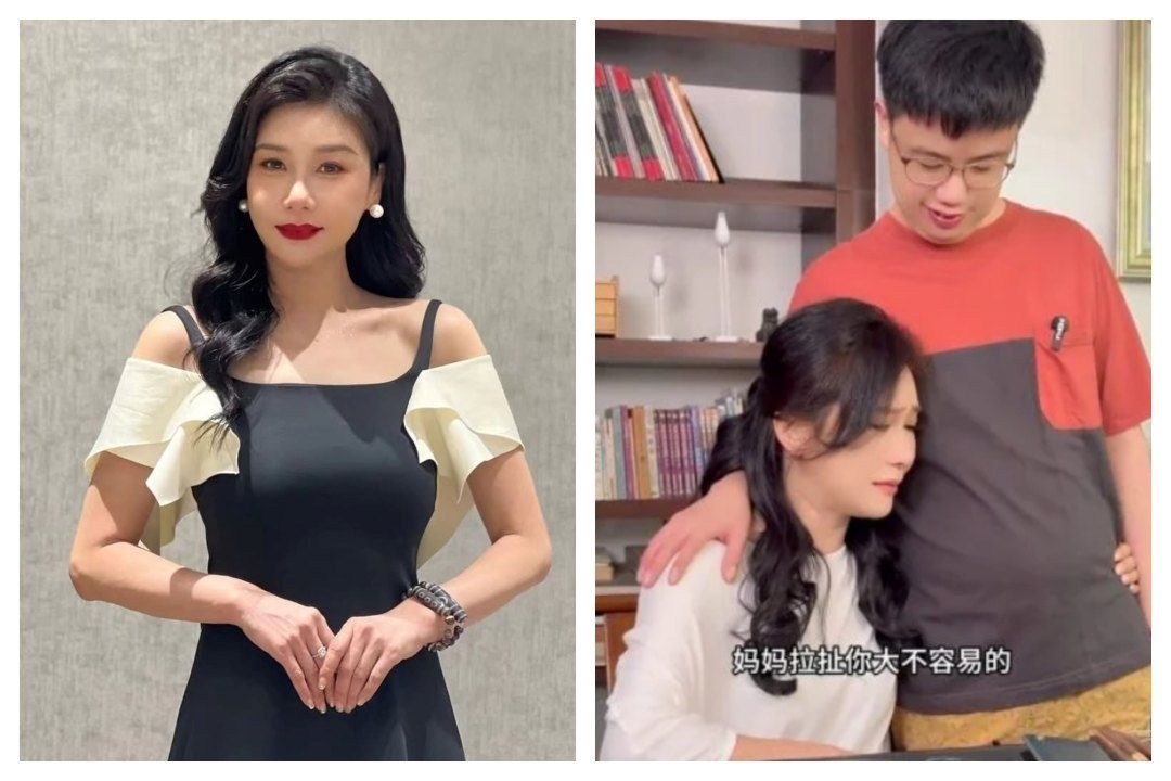 M'sian actress Angie Cheong tearfully reflects on hardship of being a single mum