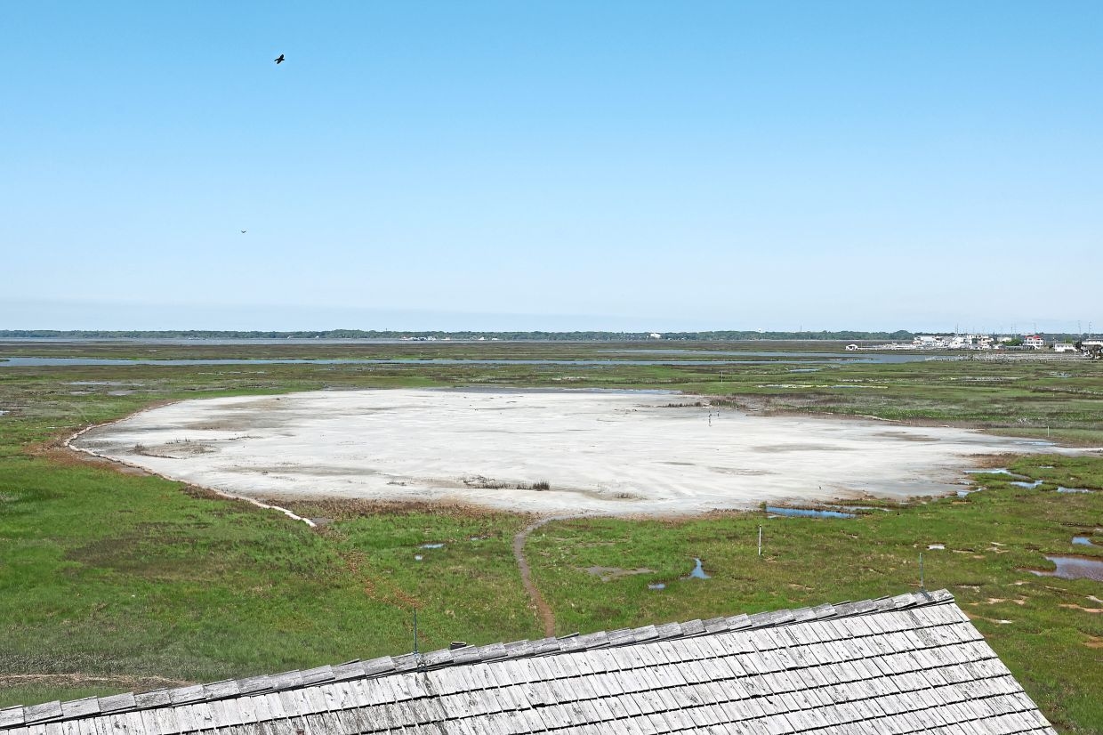Saving an island from being swallowed by the sea