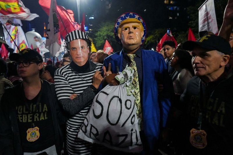 Analysis-Trump tariffs put Bolsonaro and Brazilian right in a bind