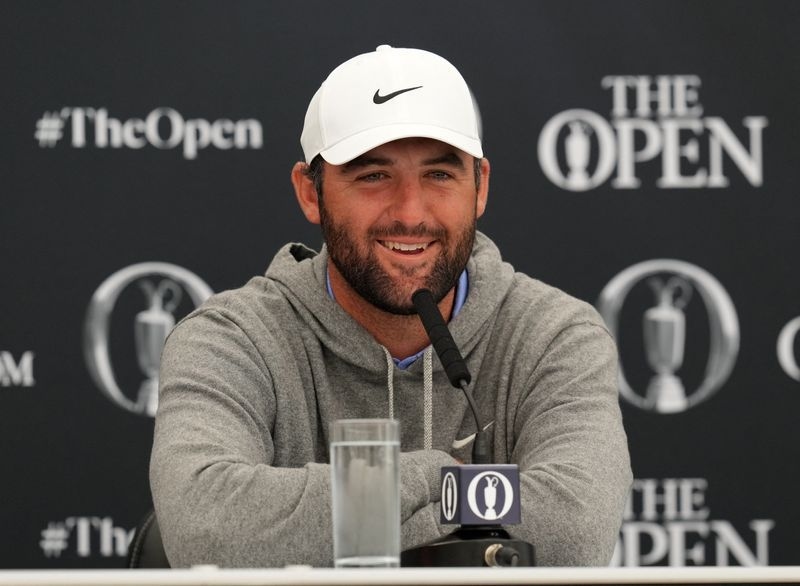 Golf-What's the point of it all? says Scheffler, ahead of Open quest