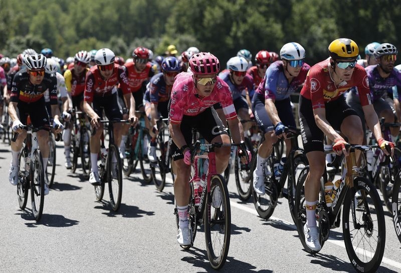 Cycling-EF team happy to be underdogs in battle of cycling's big beasts
