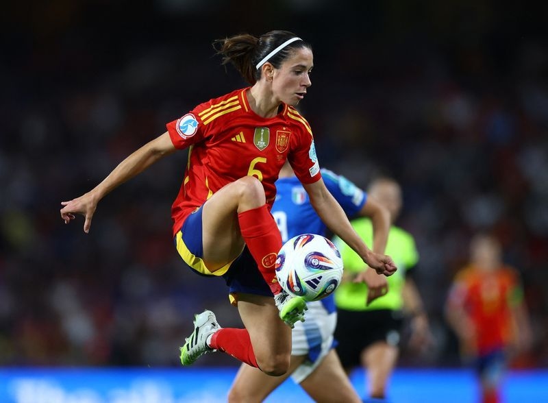 Soccer-Grateful Bonmati relishing Spain's clash with Switzerland after health scare