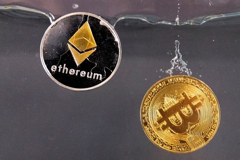 Ether-linked stocks jump as crypto coin hits 6-month high
