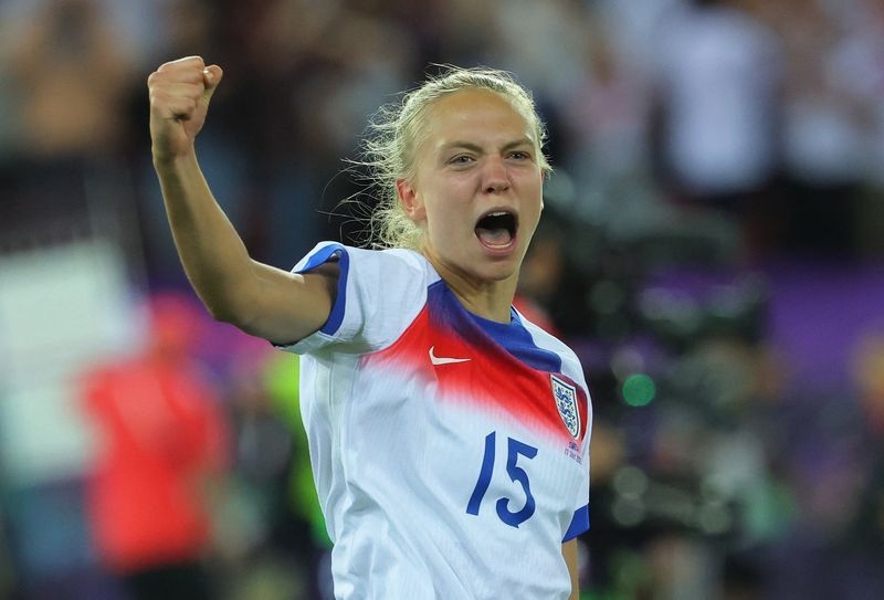 Soccer-England defender Morgan still buzzing after wild shootout win