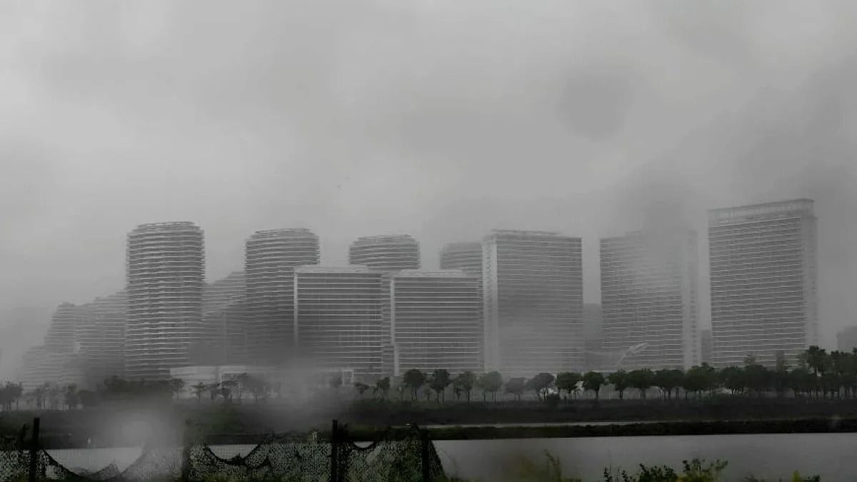 China's southern province is on alert as Typhoon Wipha enters South China Sea