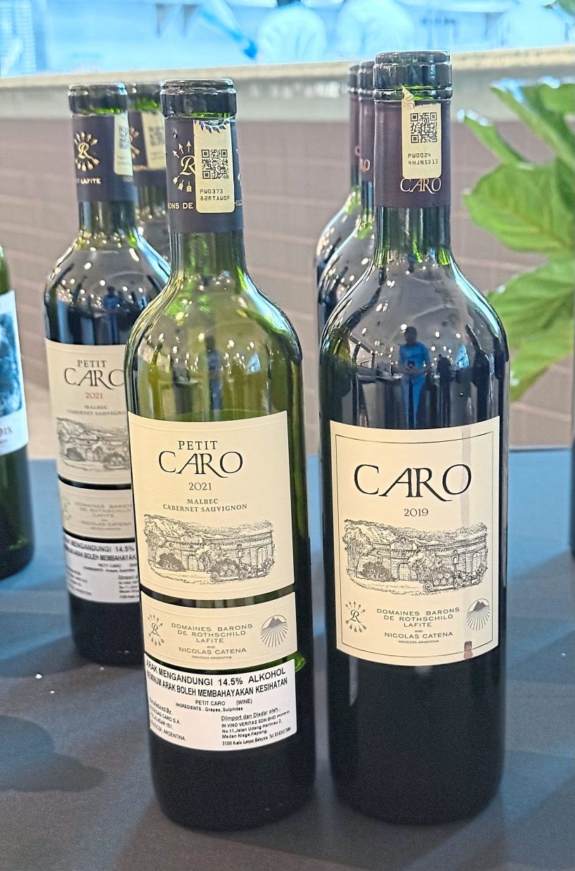 Dining at Culina Bistro KL, with fine wine from a famous estate