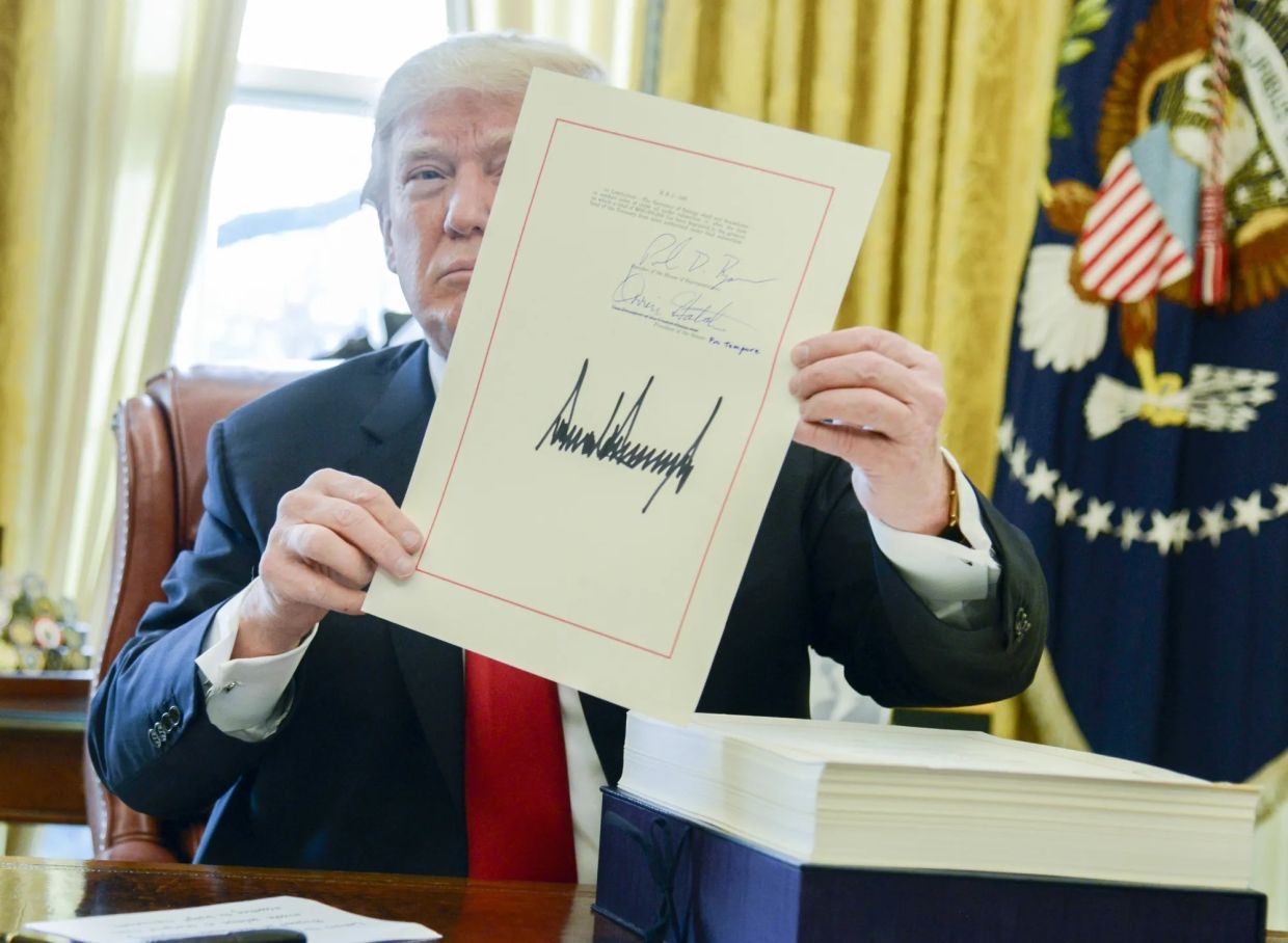 Trump tax law to add US$3.4 trillion to US deficits