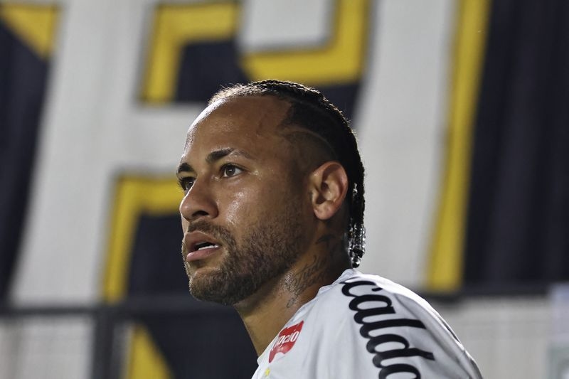 Soccer-Neymar confronts Santos fan after late goal ruled out