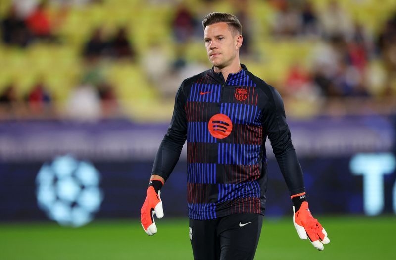Soccer-Barcelona's Ter Stegen to undergo back surgery, be out for three months