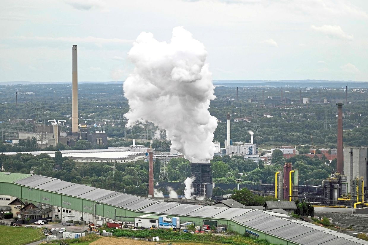 German heavy industry stuck with dirty tech