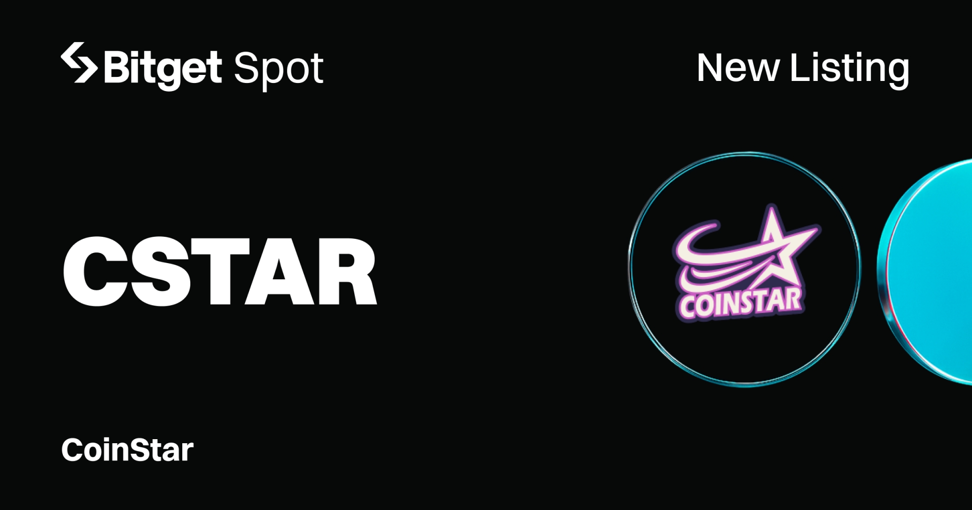 Bitget Lists CoinStar (CSTAR) for Spot Trading