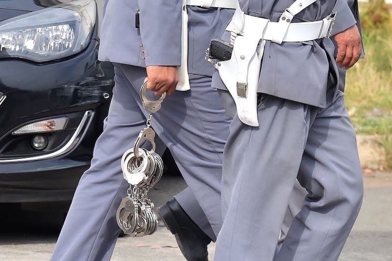 درك الجديدة يحاصر عربة محملة بالمخدرات رفض سائقها أوامر التوقف