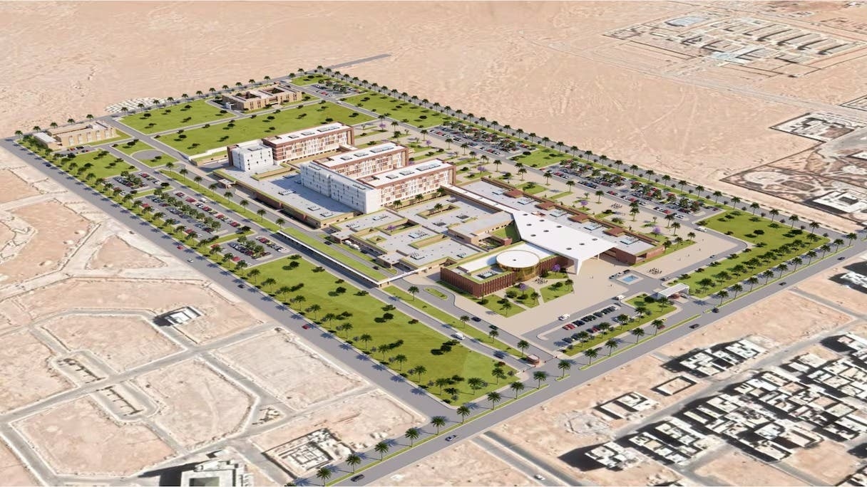 المستشفى الجامعي الجديد بالعيون يقترب من الافتتاح بعد إنجاز 80% من أشغال البناء