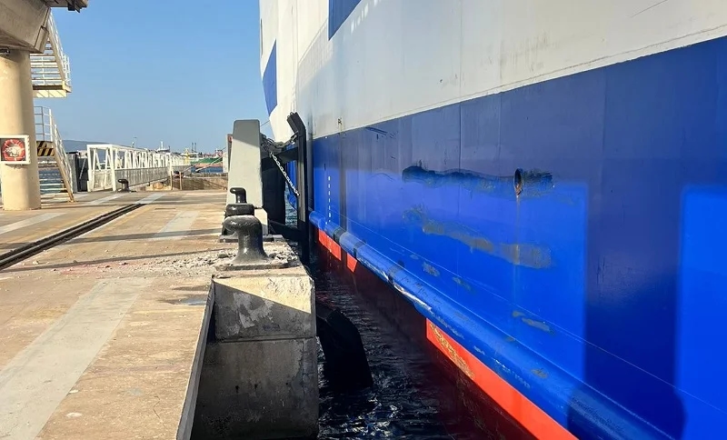 Ferry collision at Algeciras port does not disrupt Strait Crossing Operation