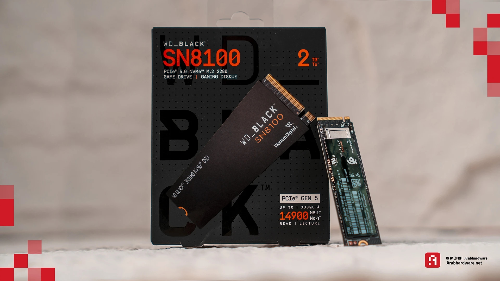 سرعة فائقة في نقل البيانات: مراجعة وحدة تخزين WD-Black SN8100 SSD M.2