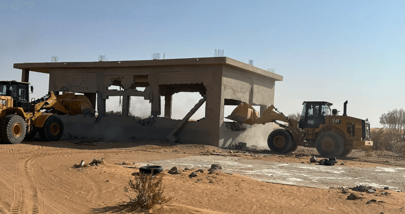 Encroachments on over 39M sqm govt land in Riyadh removed