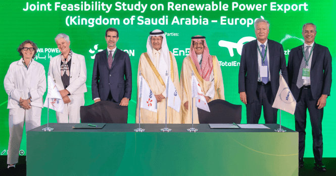 ACWA Power pens deals to export renewable energy, green hydrogen to Europe