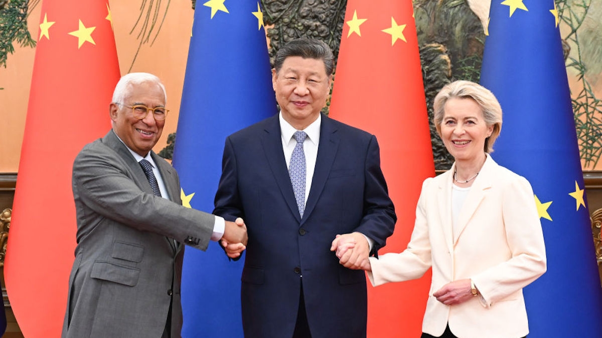 China-EU play nice despite widening cracks