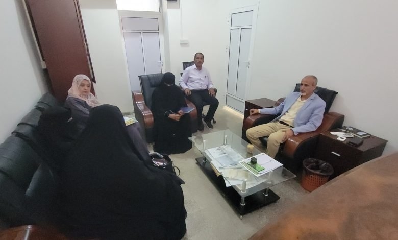 وفد من مبادرة ( وصل ) الطوعية يلتقي بالوكيل الشبحي