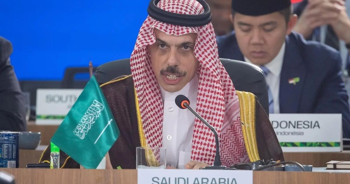 وزير الخارجية السعودي أمام "بريكس": لا يمكن التغاضي عن المعاناة الإنسانية في غزة