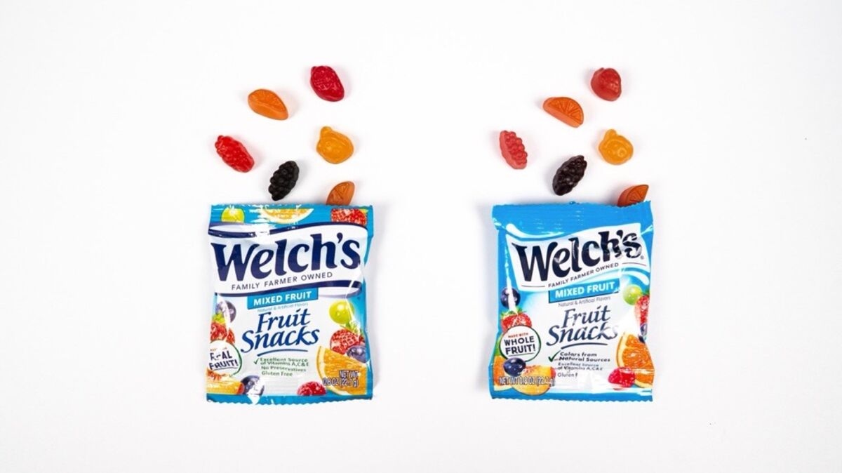 Welch's Fruit Snacks to Cut Synthetic Dyes Beginning in 2026