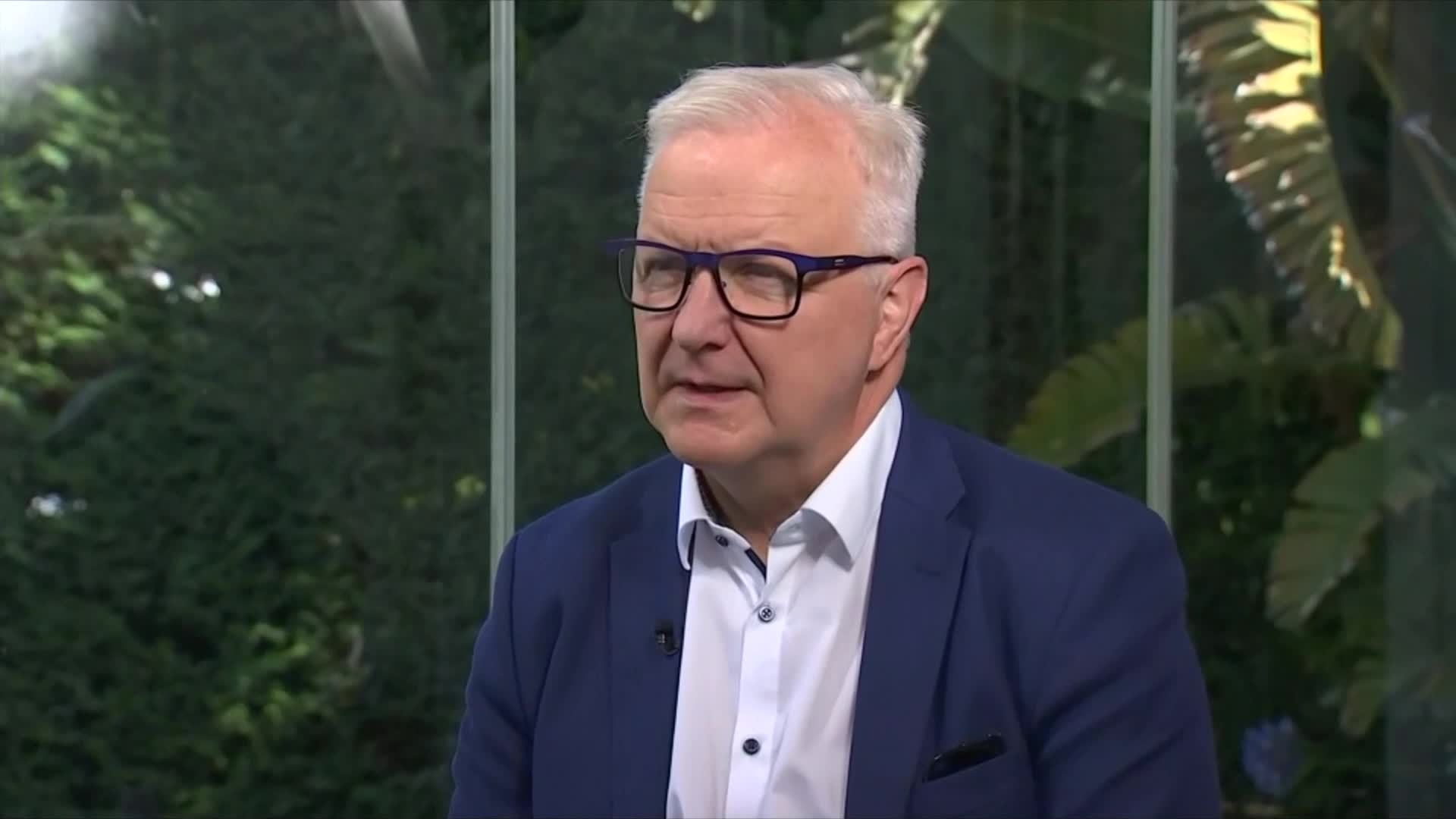 ECB's Rehn on Inflation, Euro Exchange Rate, US Tariffs