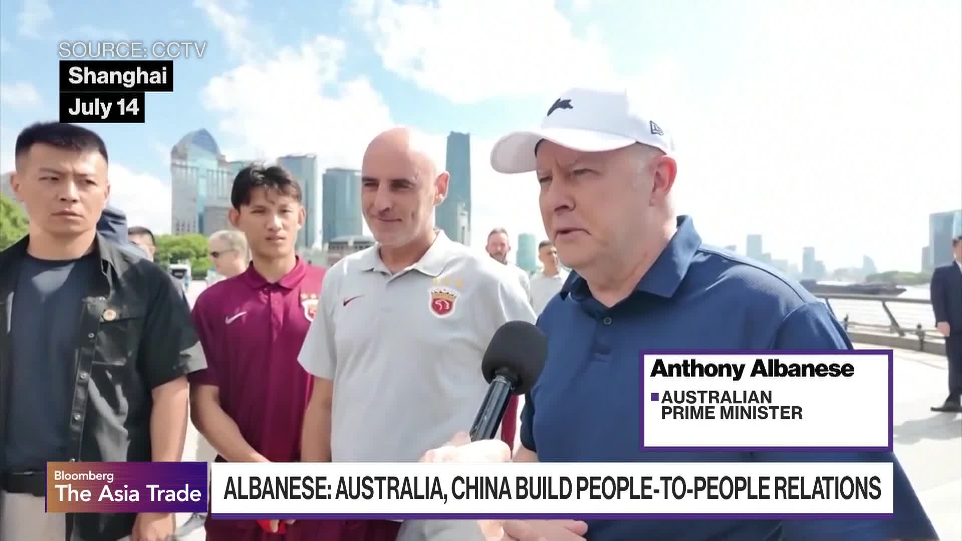 Albanese Walks Fine Line Between Xi, Trump in China