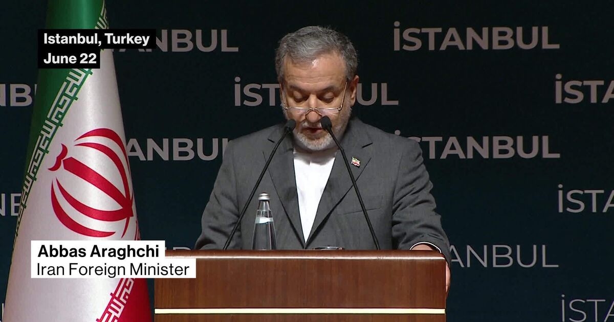 Iran Foreign Minister Araghchi on Right to Self-Defense
