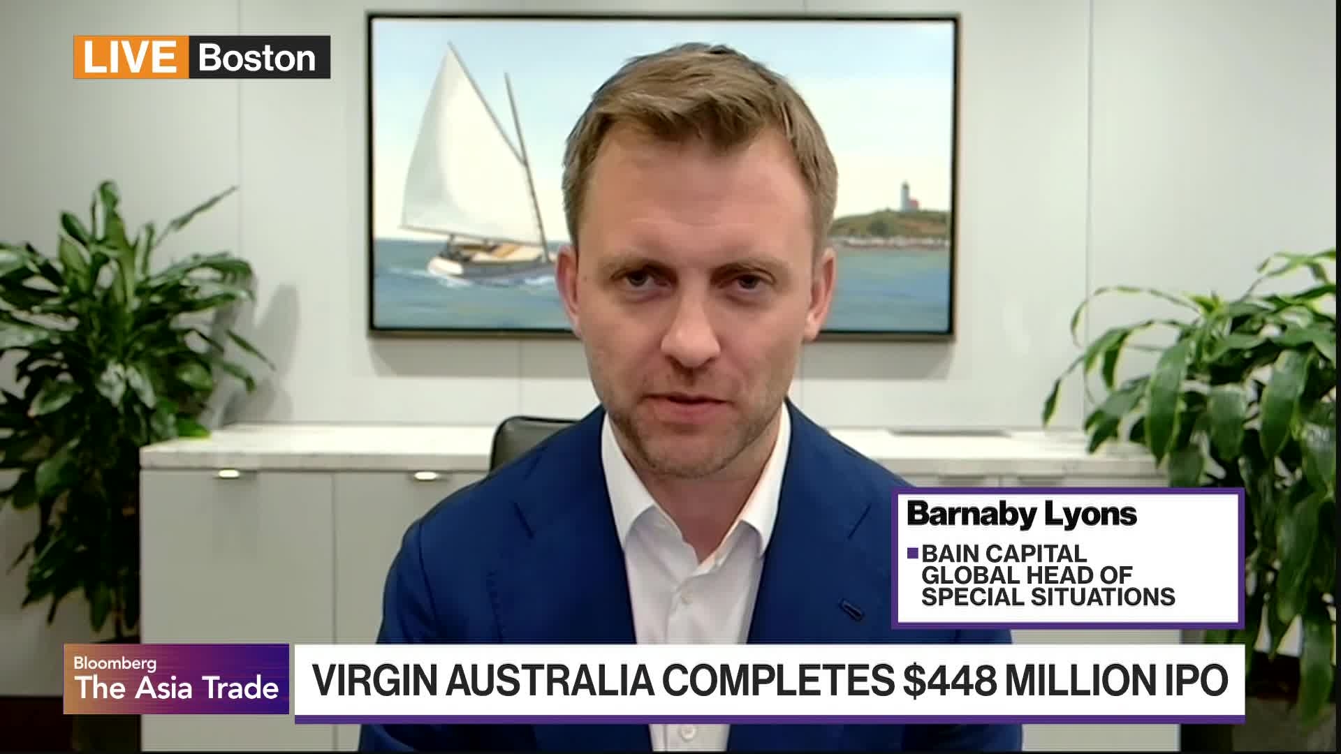 Bain Capital on Virgin Australia Post-IPO Outlook