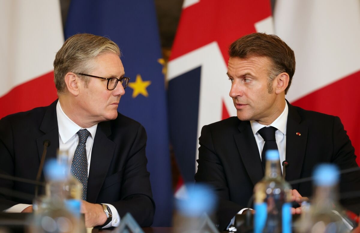Small Boats and Big Nukes Dominate Macron's UK Visit