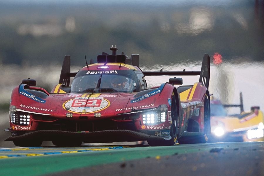 Ferrari heading for a hat-trick at Le Mans
