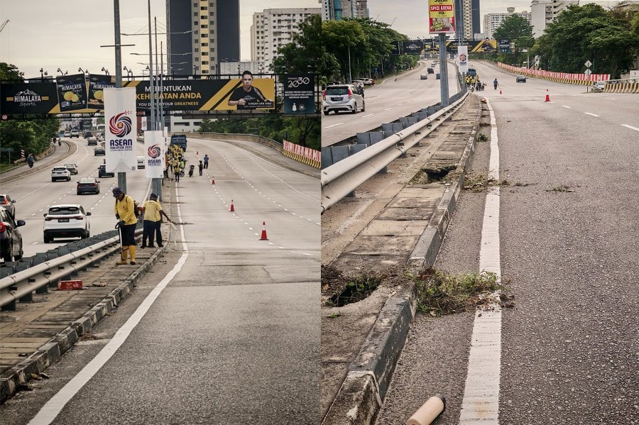 Over 4 tonnes of waste collected in Tun Dr Lim Chong Eu Expressway cleanup