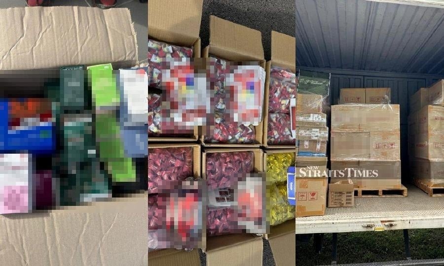 GOF seize over RM600,000 worth of smuggled cosmetics, medicine